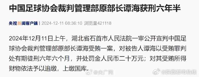 开云体育在线入口-关于裁判受贿案曝光，多场赛事结果被调查的信息