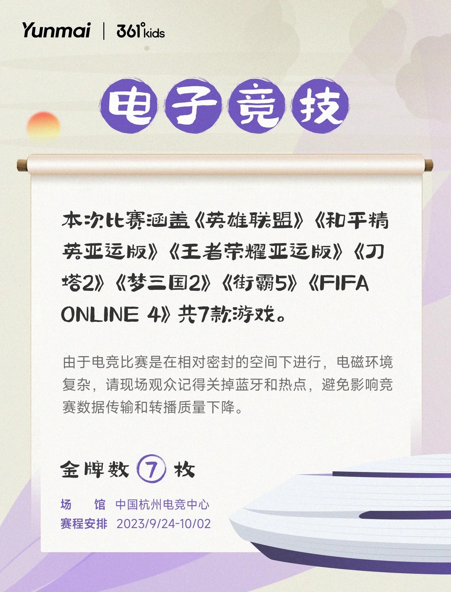 杭州亚运会电竞项目收视率超传统体育的简单介绍 杭州亚运会电竞项目收视率超传统体育的简单介绍